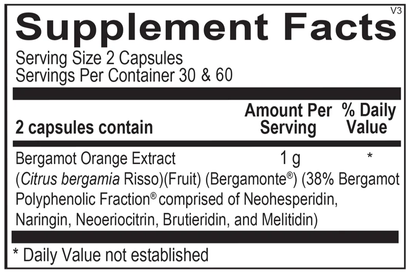 Bergamot BPF 60 Count - Image 2
