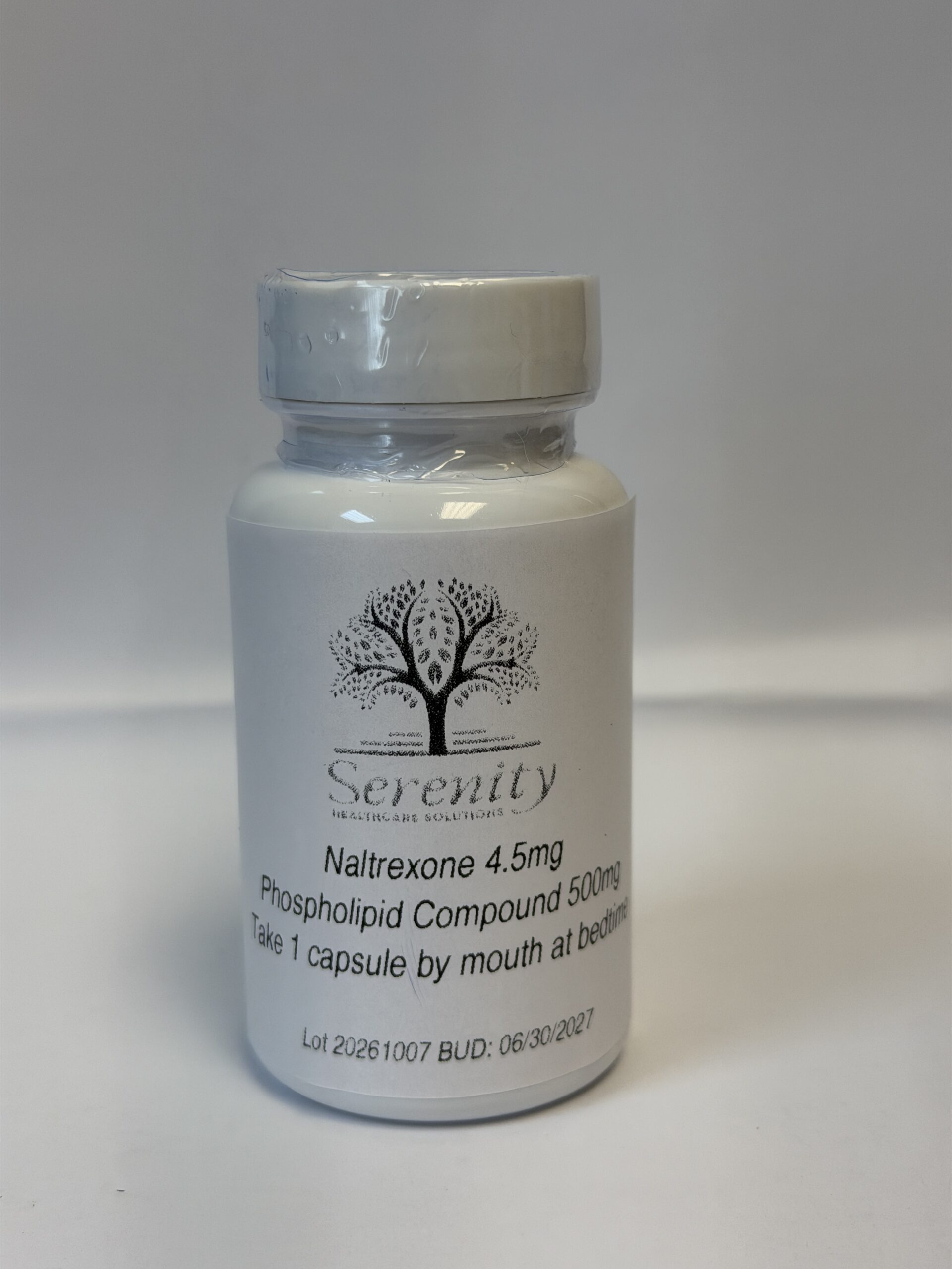 Low Dose Naltrexone 4.5mg 30 count bottle