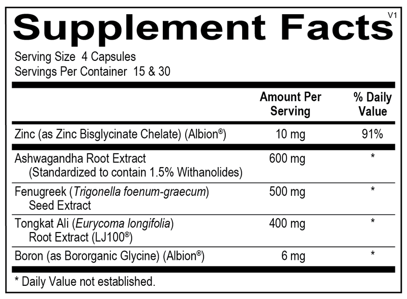 Testosterone Supple Complex 120ct - Image 2